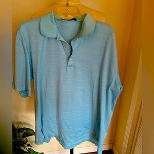 Man’s great polo shirt.